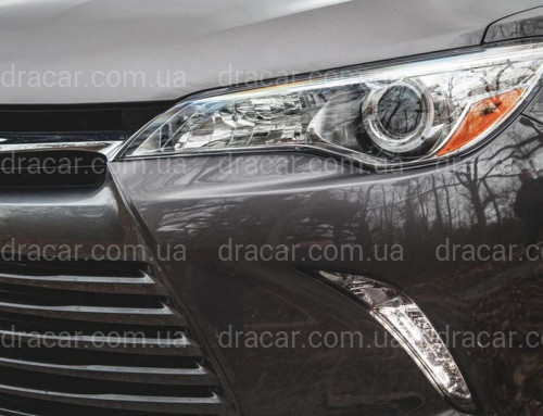 DRL ходові вогні + покажчик повороту в бампері Toyota Camry USA 55/60 14-17 (комплект 2 шт.) артикул 7087