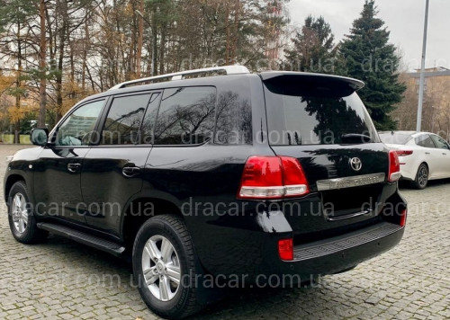Рейлінги на дах Toyota Land Cruiser 200 2007-2020 якість оригіналу (алюміній 2шт.) колір срібло артикул 1479