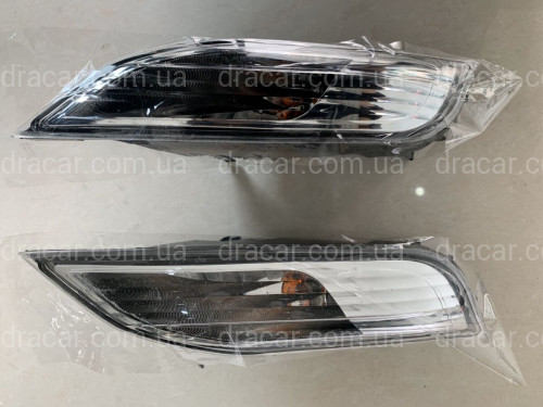 Led туманні фари + заглушки + покажчики повороту Lexus GX 460 2014-2021 (ліва+права) артикул 7353