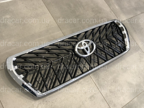Решетка радиатора TRD Toyota Land Cruiser 200 2007-2015  темно-серая артикул 7363