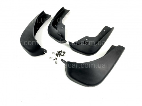 Бризковики Nissan Juke 2011-2014 до рестайлінгу, комплект 4шт. артикул 3965