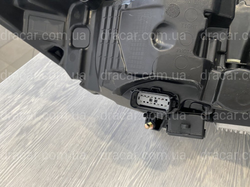 Передні LED фари Ford Fusion USA 2017-2021 (жовтий габарит) артикул 7459