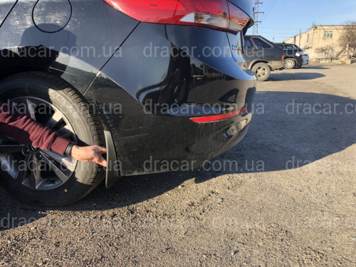 Бризковики Hyundai Elantra AD 2016+ комплект 4 шт. артикул 7463