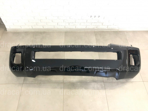 Бампер передній Toyota Land Cruiser 200 2007-2015 рестайлінг 2012 КОЛІР ЧОРНИЙ 202 артикул 7466