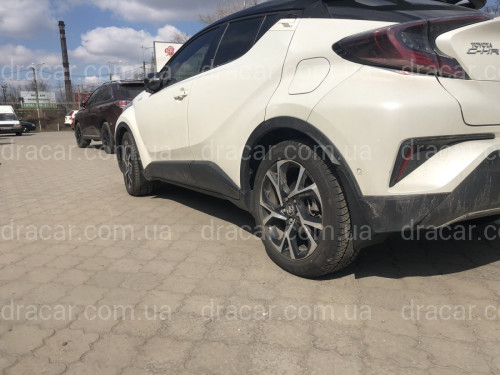 Бризковики Toyota CH-R 2016-2021 комплект 4 шт. артикул 7442