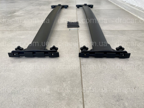 Поперечки на рейлінги Lexus RX 350/450h 2009-2015 алюміній 2шт. артикул 7433