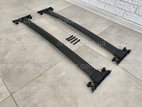 Поперечки на рейлінги Lexus RX 350/450h 2009-2015 алюміній 2шт. артикул 7433