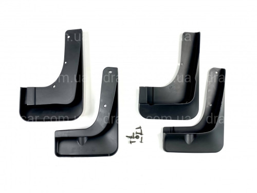 Бризковики Mitsubishi Outlander 2013-2015 комплект 4 шт артикул 3943