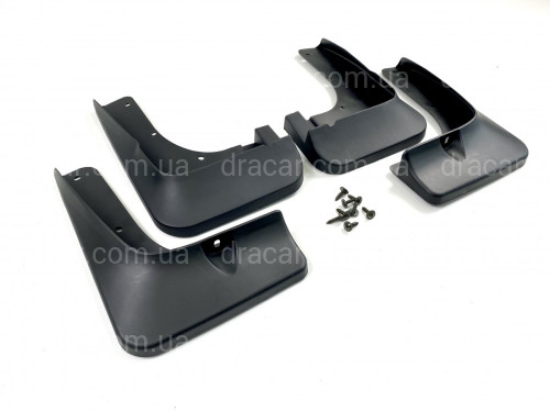 Бризковики Mitsubishi Outlander 2013-2015 комплект 4 шт артикул 3943