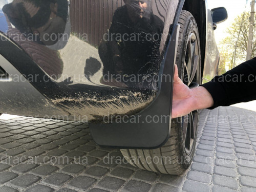 Бризковики Audi Q5 2009-2016 для авто в обвісі S-Line / SQ5 комплект 4 шт. артикул 6952