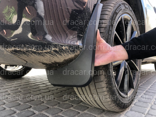 Бризковики Audi Q5 2009-2016 для авто в обвісі S-Line / SQ5 комплект 4 шт. артикул 6952