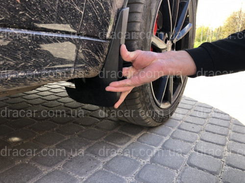 Бризковики Audi Q5 2009-2016 для авто в обвісі S-Line / SQ5 комплект 4 шт. артикул 6952