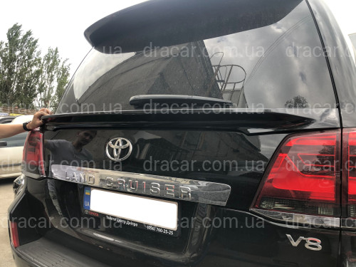 Спойлер під скло WALD Toyota Land Cruiser 200 2008-2016 ABS пластик колір чорний артикул 1942