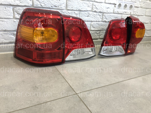 Задні ліхтарі Toyota Land Cruiser 200 2007-2015 у стилі рестайлінг 2012- артикул 3448