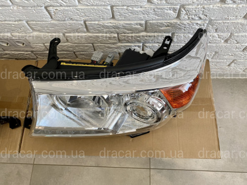 Фари рестайлінг Toyota Land Cruiser 200 2007-2015 хром 2шт. артикул 5708