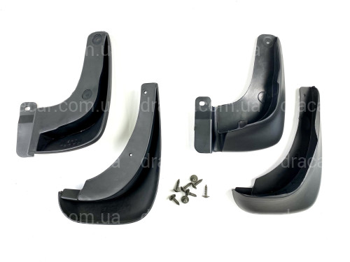 Бризковики Hyundai Elantra HD 2006-2011 комплект 4 шт. артикул 7526