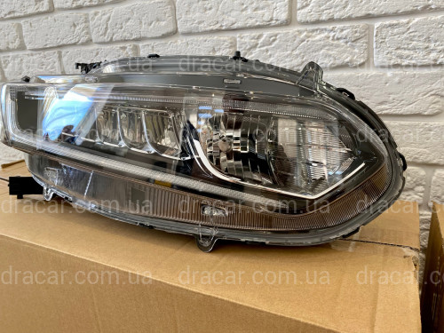 Фара права Led + галоген Honda Accord 10 2017+ артикул 7581