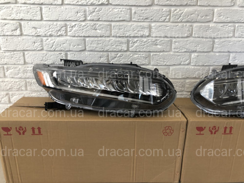 Фара права Full Led Honda Accord 10 2017+ артикул 7582