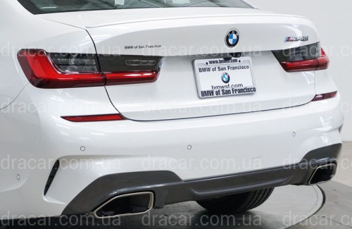 Насадки на вихлопні труби M Performance BMW G20 G21 G22 G23 G26 G42 хром артикул 7600
