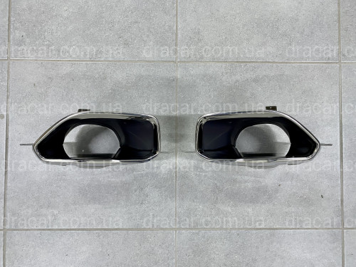 Насадки на вихлопні труби M Performance BMW G20 G21 G22 G23 G26 G42 хром артикул 7600