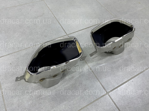 Насадки на вихлопні труби M Performance BMW G20 G21 G22 G23 G26 G42 хром артикул 7600