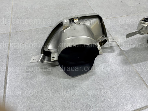 Насадки на вихлопні труби M Performance BMW G20 G21 G22 G23 G26 G42 хром артикул 7600