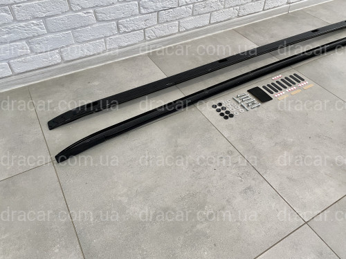 Рейлінги на дах Lexus LX570 450d / Toyota LC 200 у стилі LX 2016 BLACK артикул 7613