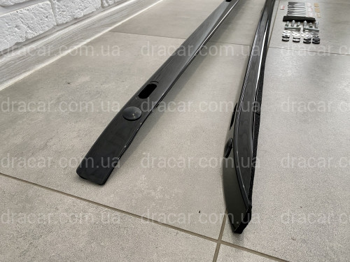 Рейлінги на дах Lexus LX570 450d / Toyota LC 200 у стилі LX 2016 BLACK артикул 7613