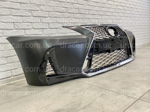 Бампер Lexus IS 2006-2012 у стилі F-SPORT 2017+ артикул 7641