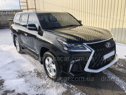 Обвіc комплект TRD SUPERIOR Lexus LX 570 450d 2015-2022 ABS пластик колір чорний артикул 6906