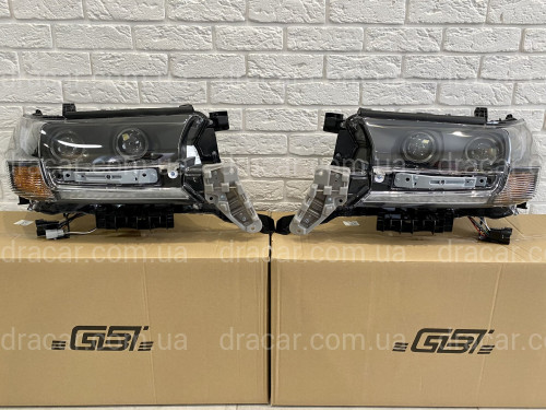 Full Led фари Executive Black Toyota Land Cruiser 200 2016- артикул 6778