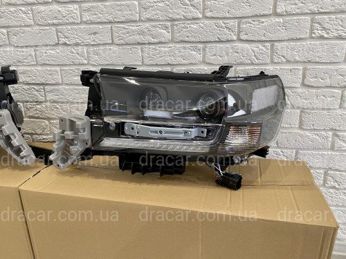 Full Led фари Executive Black Toyota Land Cruiser 200 2016- артикул 6778