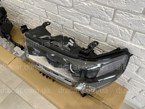 Full Led фари Executive Black Toyota Land Cruiser 200 2016- артикул 6778