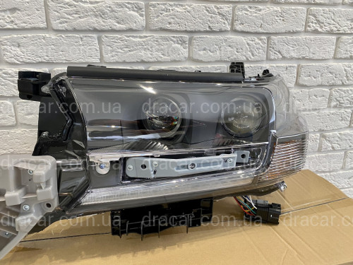 Full Led фари Executive Black Toyota Land Cruiser 200 2016- артикул 6778
