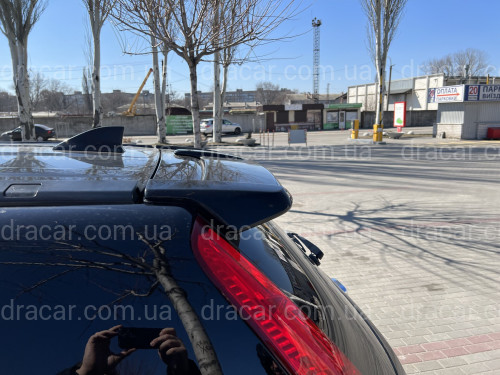 Спойлер козирок Honda CRV 2006-2012 ABS пластик під фарбування артикул 295