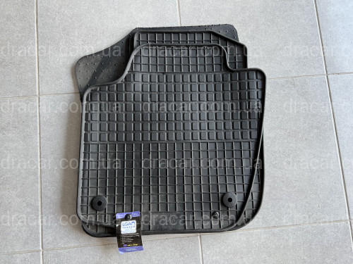 Килими салону гумові Petex Німеччина Skoda Rapid 2012+ (4шт.) артикул 2698