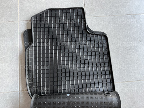 Килими салону гумові Petex Німеччина Skoda Rapid 2012+ (4шт.) артикул 2698