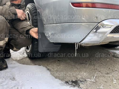 Бризковики задні під AMG ПАКЕТ Mercedes-Benz ML W166 комплект 2шт артикул 6127
