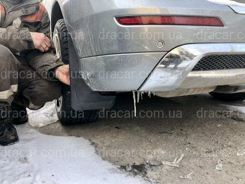 Бризковики задні під AMG ПАКЕТ Mercedes-Benz ML W166 комплект 2шт артикул 6127