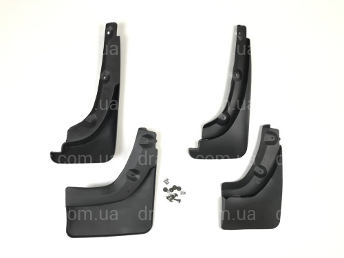 Бризковики під розширювачі арок Toyota Rav-4 2006-2012 комплект 4 шт. артикул 7669