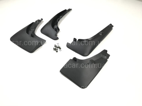 Бризковики під розширювачі арок Toyota Rav-4 2006-2012 комплект 4 шт. артикул 7669