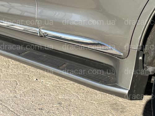 Хромированные молдинги на двери Lexus LX 570 / 450D 2015- артикул 6543