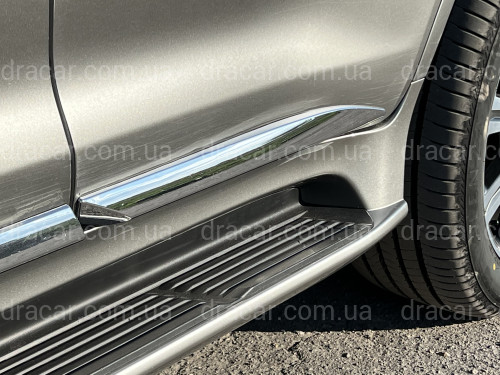 Хромированные молдинги на двери Lexus LX 570 / 450D 2015- артикул 6543