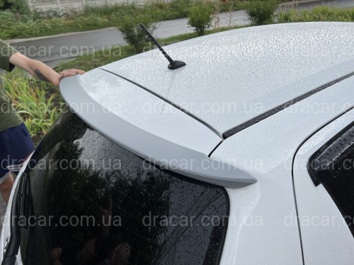 Спойлер козирок на кришку багажника Toyota Yaris 2011-2015 ABS пластик під фарбування артикул 6063