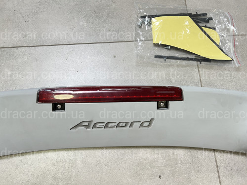 Спойлер на багажник Honda Accord CL 9 2012 із стоп сигналом ABS пластик артикул 3893