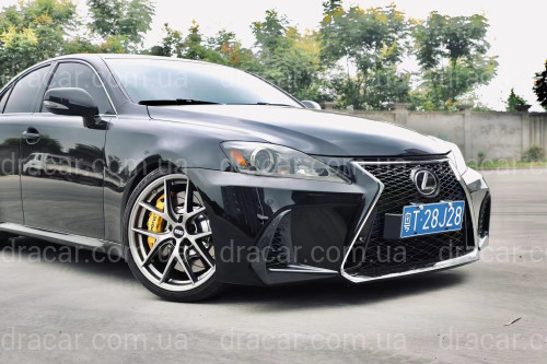Бампер Lexus IS 2006-2012 у стилі F-SPORT 2017+ артикул 7641