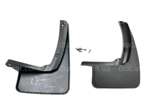 Бризковики задні Mercedes Benz GL X164 2006-2012, комплект 2шт. артикул 6343