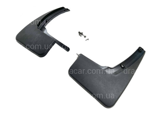 Бризковики задні Mercedes Benz GL X164 2006-2012, комплект 2шт. артикул 6343