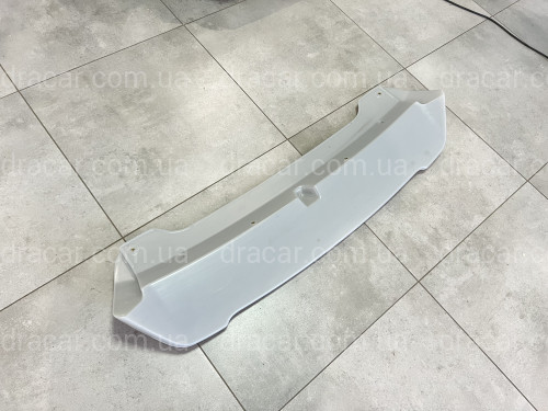 Спойлер козирок Mitsubishi Pajero Sport 2015-2019 ABS пластик під фарбування артикул 6696