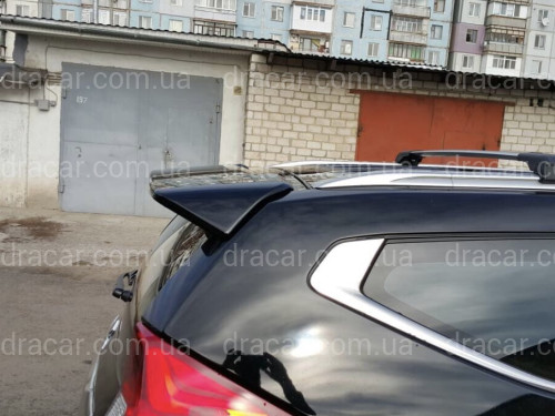 Спойлер козирок Mitsubishi Pajero Sport 2015-2019 ABS пластик під фарбування артикул 6696